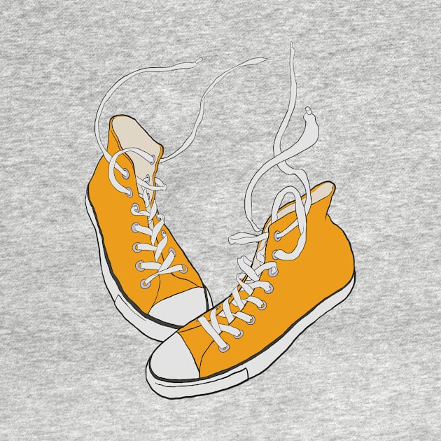 Mustard Converse by tplahoz@gmail.com